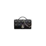 Dior Mini Bag Latte Cannage Lambskin