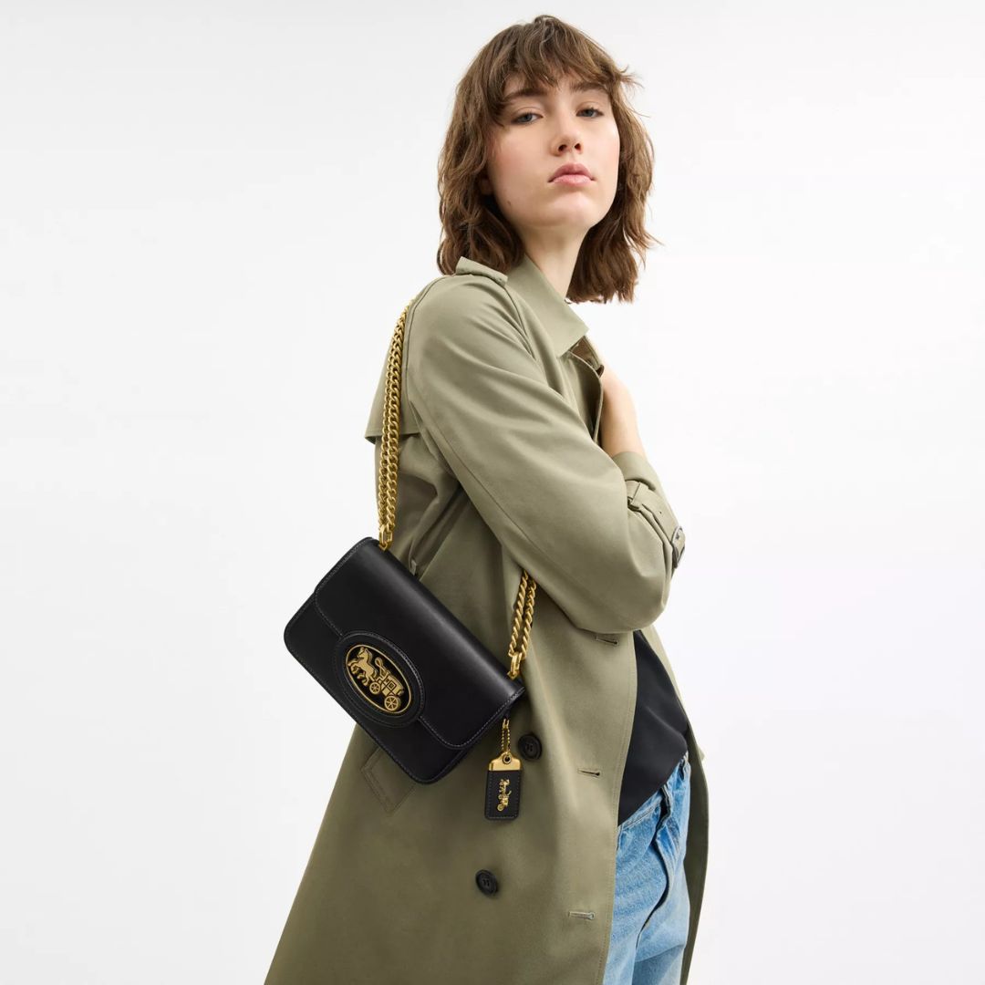 Coash Hero Shoulder Bag With Horse Print