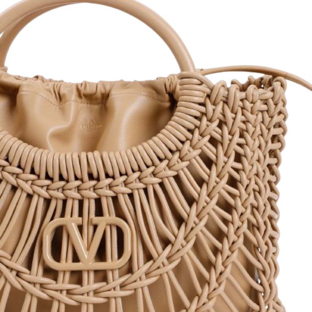 Valentino Garavani AllKnots woven tote bag