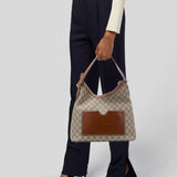 Gucci GG Supreme Brown Hobo