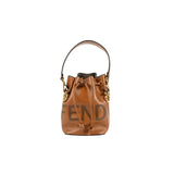 Fendi Camel Mon Tresor Bucket Bag