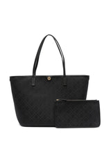Tory Burch MONOGRAM ZIP TOTE