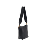 Celine Black Leather Sangle Bucket Bag