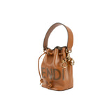 Fendi Camel Mon Tresor Bucket Bag