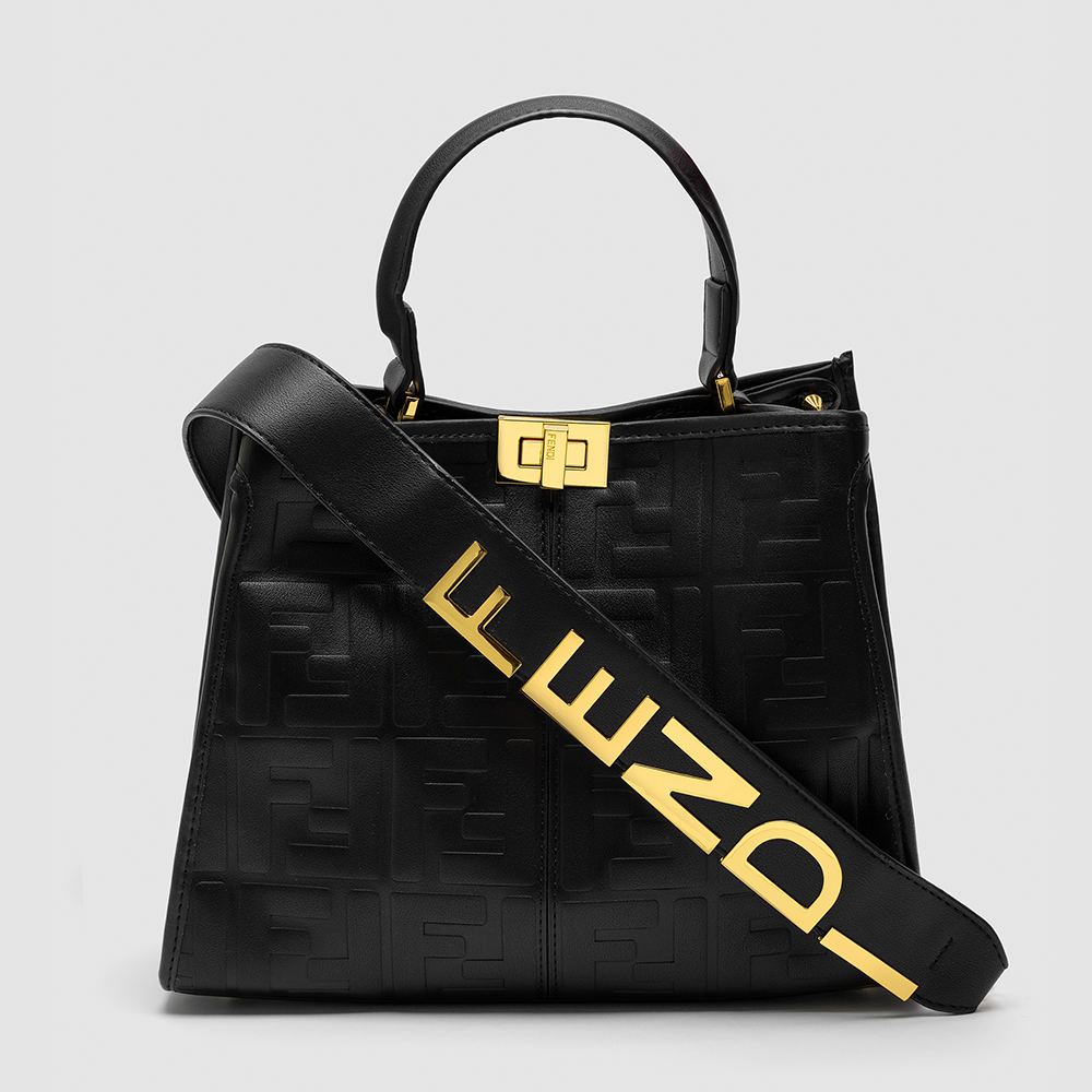 Fendi Leather Large Essentially Peekaboo