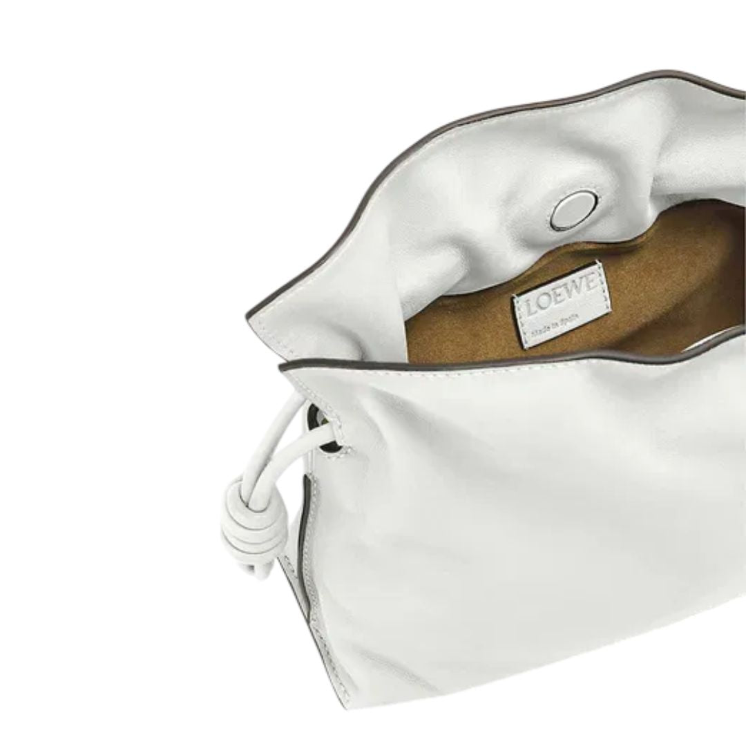 LOEWE Flamenco Leather Clutch Bag