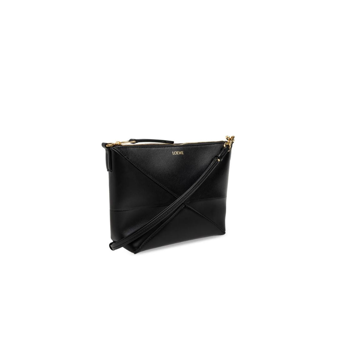 LOEWE  Puzzle Fold Leather Shoulder Bag
