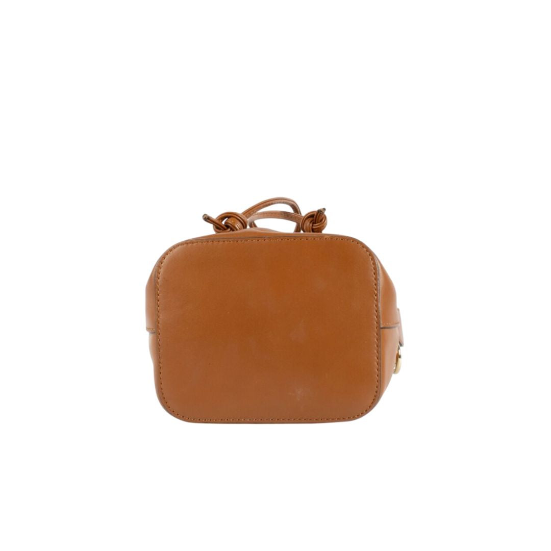 Fendi Camel Mon Tresor Bucket Bag