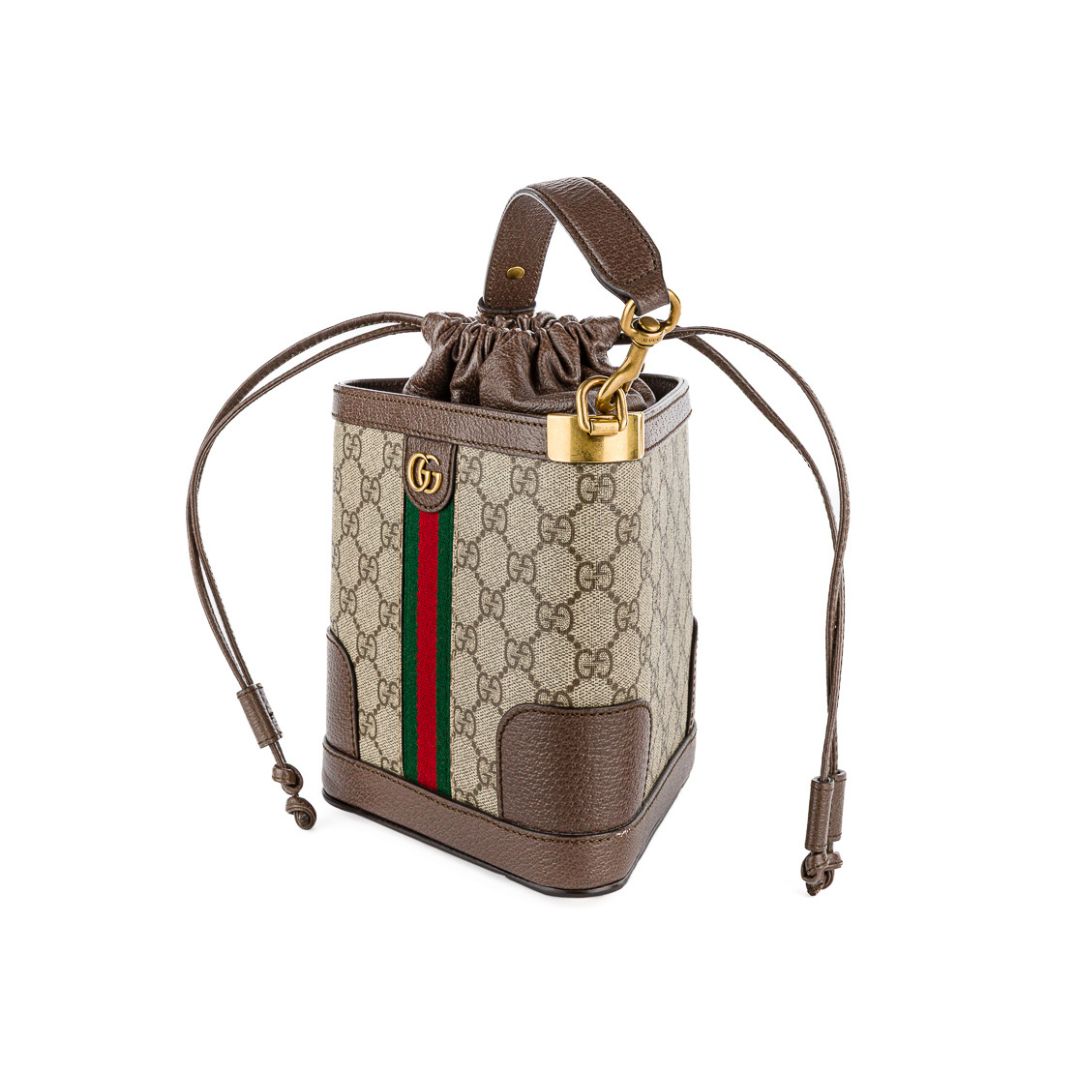 Gucci Ophidia Gg Canvas Bucket Bag