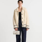 Dior Mini Bag Latte Cannage Lambskin