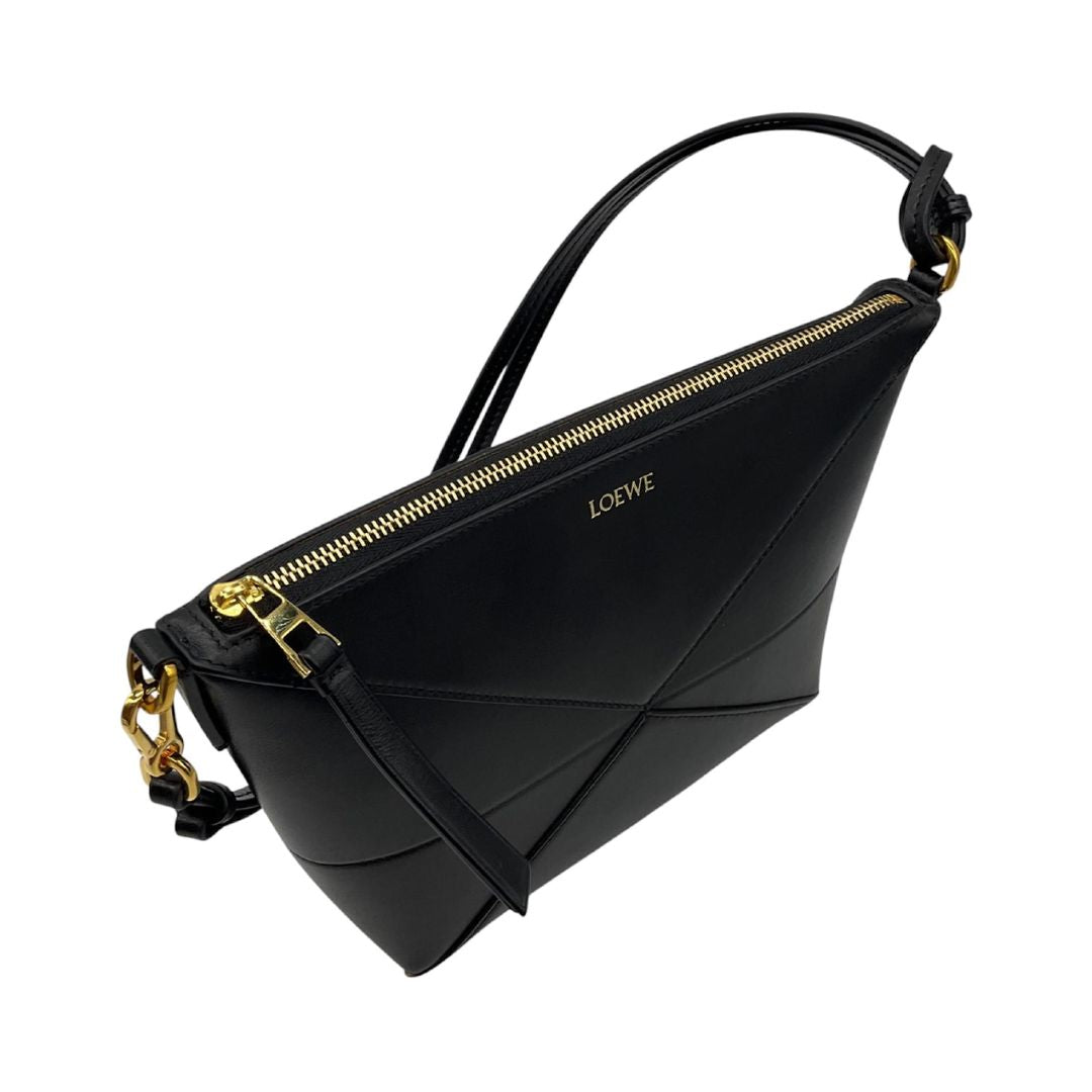 LOEWE  Puzzle Fold Leather Shoulder Bag