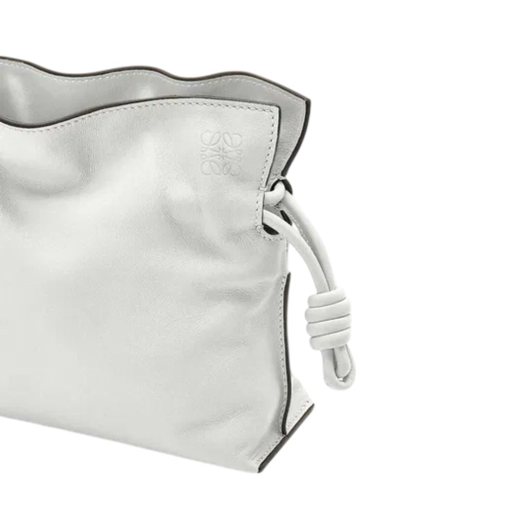 LOEWE Flamenco Leather Clutch Bag