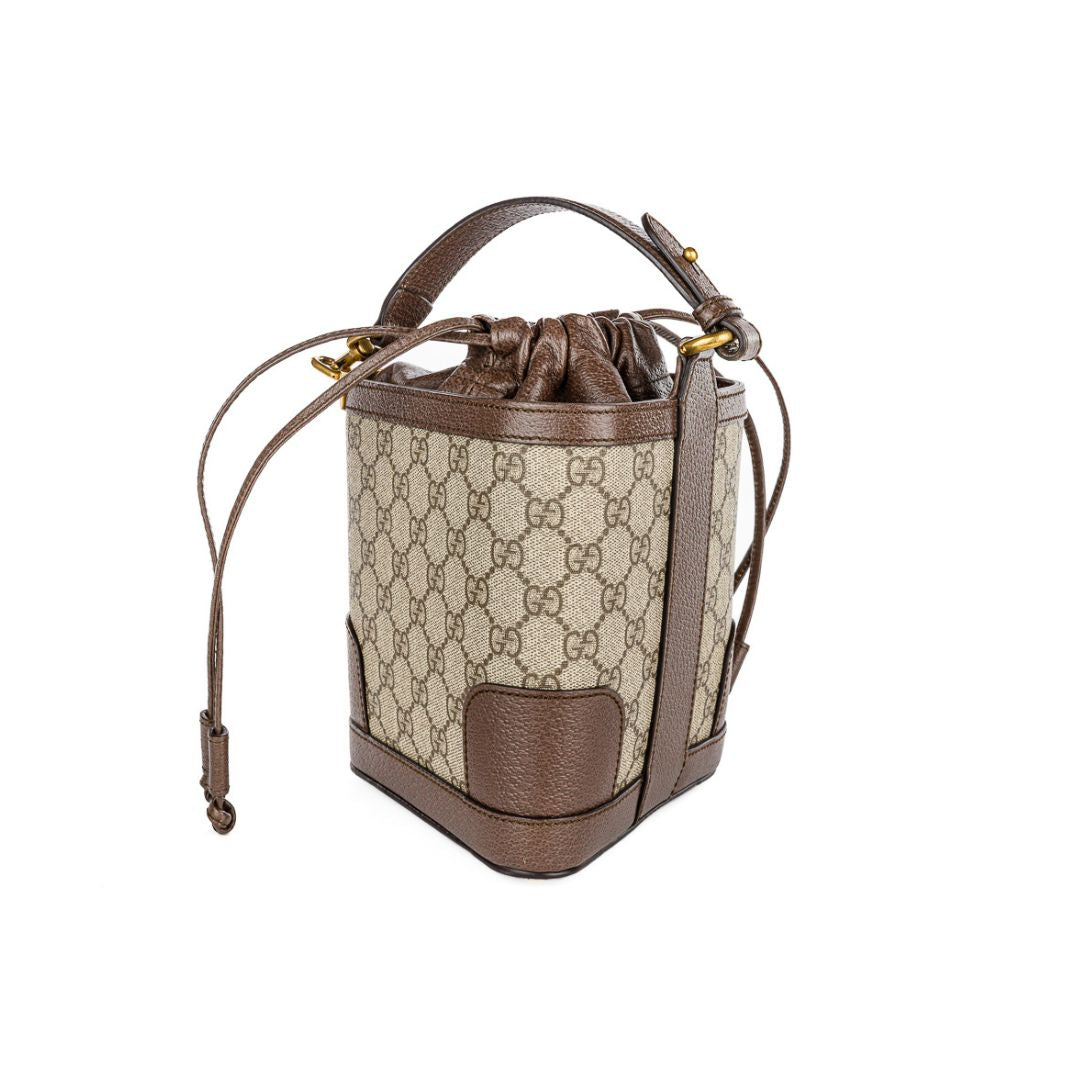 Gucci Ophidia Gg Canvas Bucket Bag