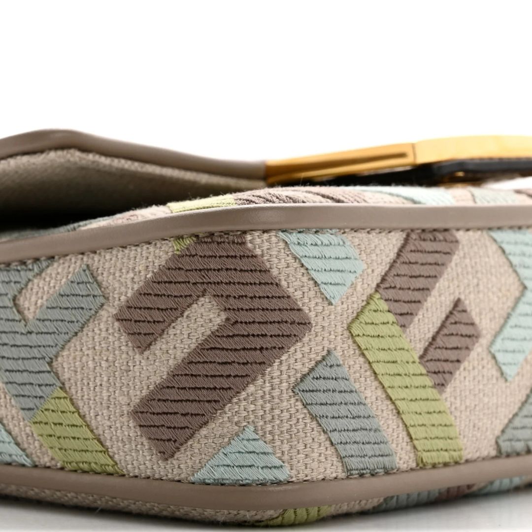 Fendi Baguette Mini canvas bag