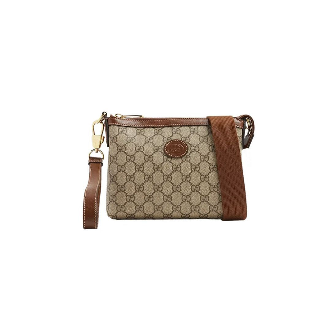 Gucci GG Supreme Interlocking G Messenger