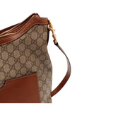 Gucci GG Supreme Brown Hobo