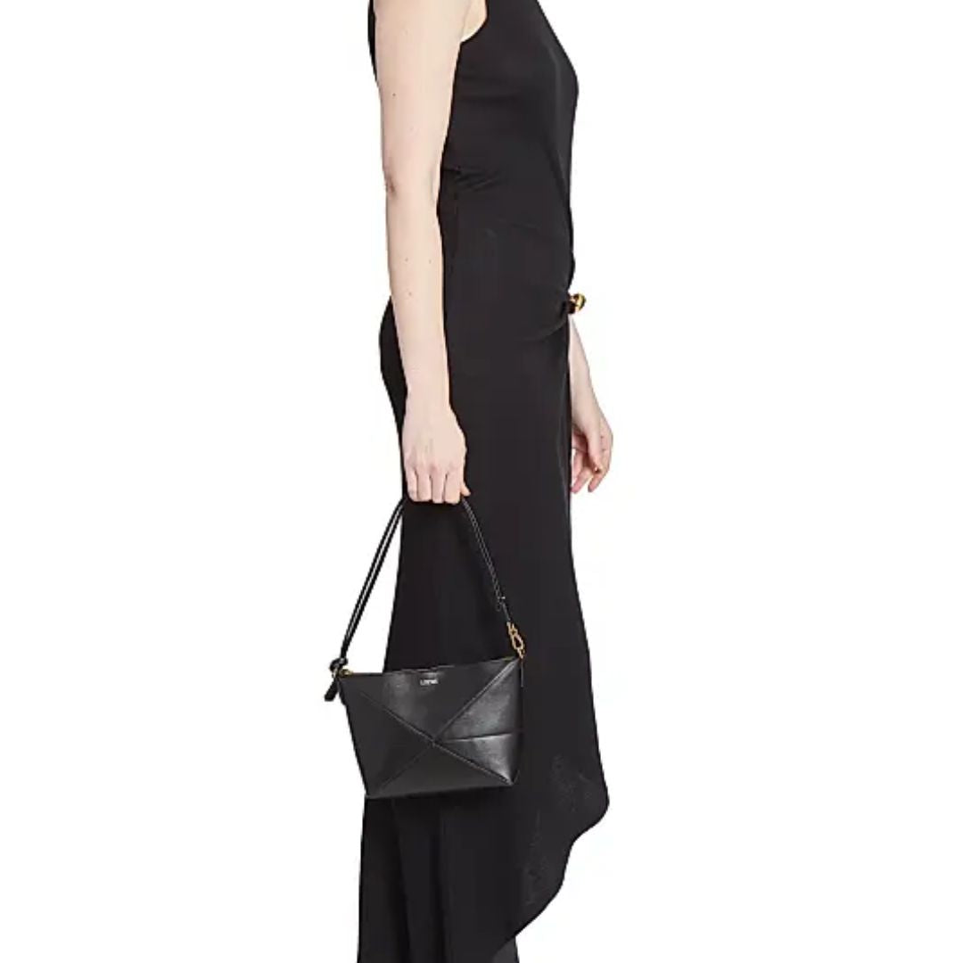 LOEWE  Puzzle Fold Leather Shoulder Bag