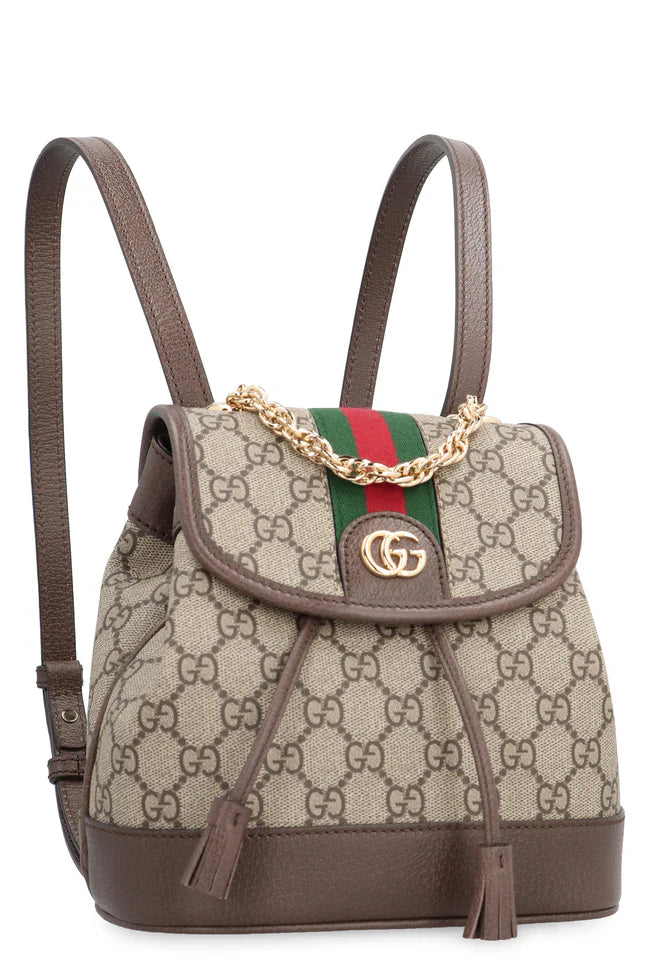 Gucci Ophidia GG Supreme Fabric Backpack