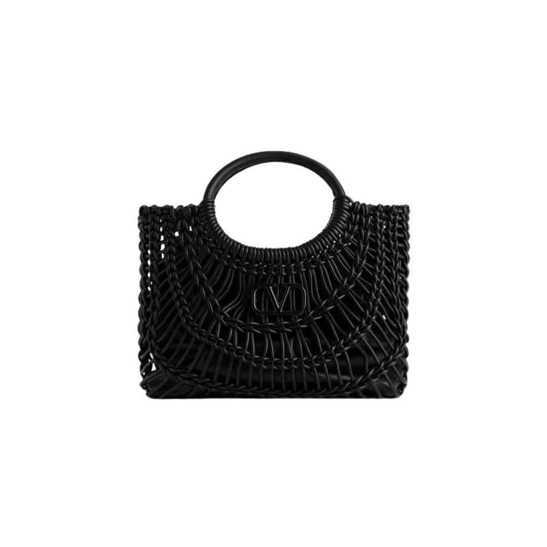 Valentino Garavani AllKnots woven tote bag