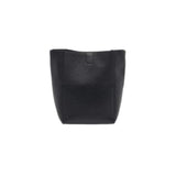 Celine Black Leather Sangle Bucket Bag
