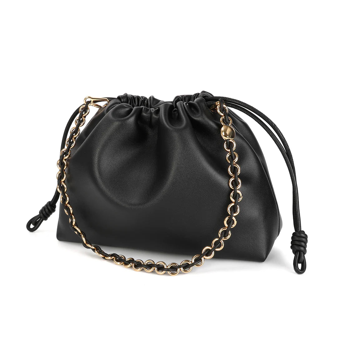 LOEWE Leather Flamenco Shoulder Bag