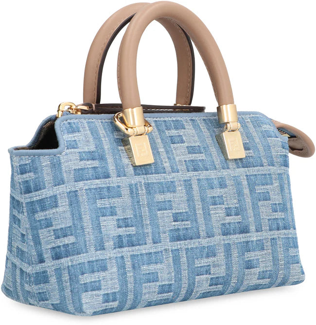 By The Way FF denim fabric bag