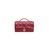 Dior Mini Bag Latte Cannage Lambskin