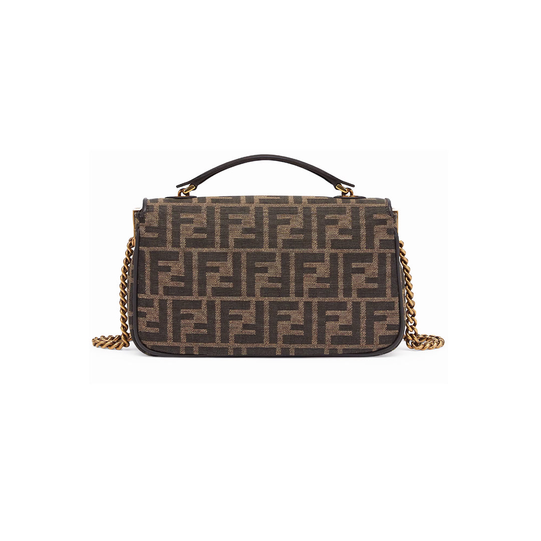 Fendi Baguette Bag Canvas Brown