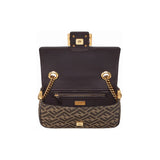 Fendi Baguette Bag Canvas Brown
