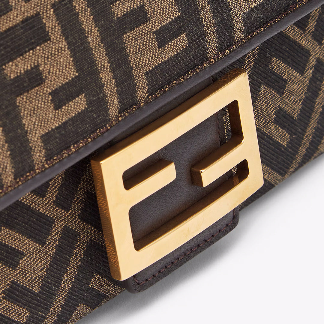 Fendi Baguette Bag Canvas Brown