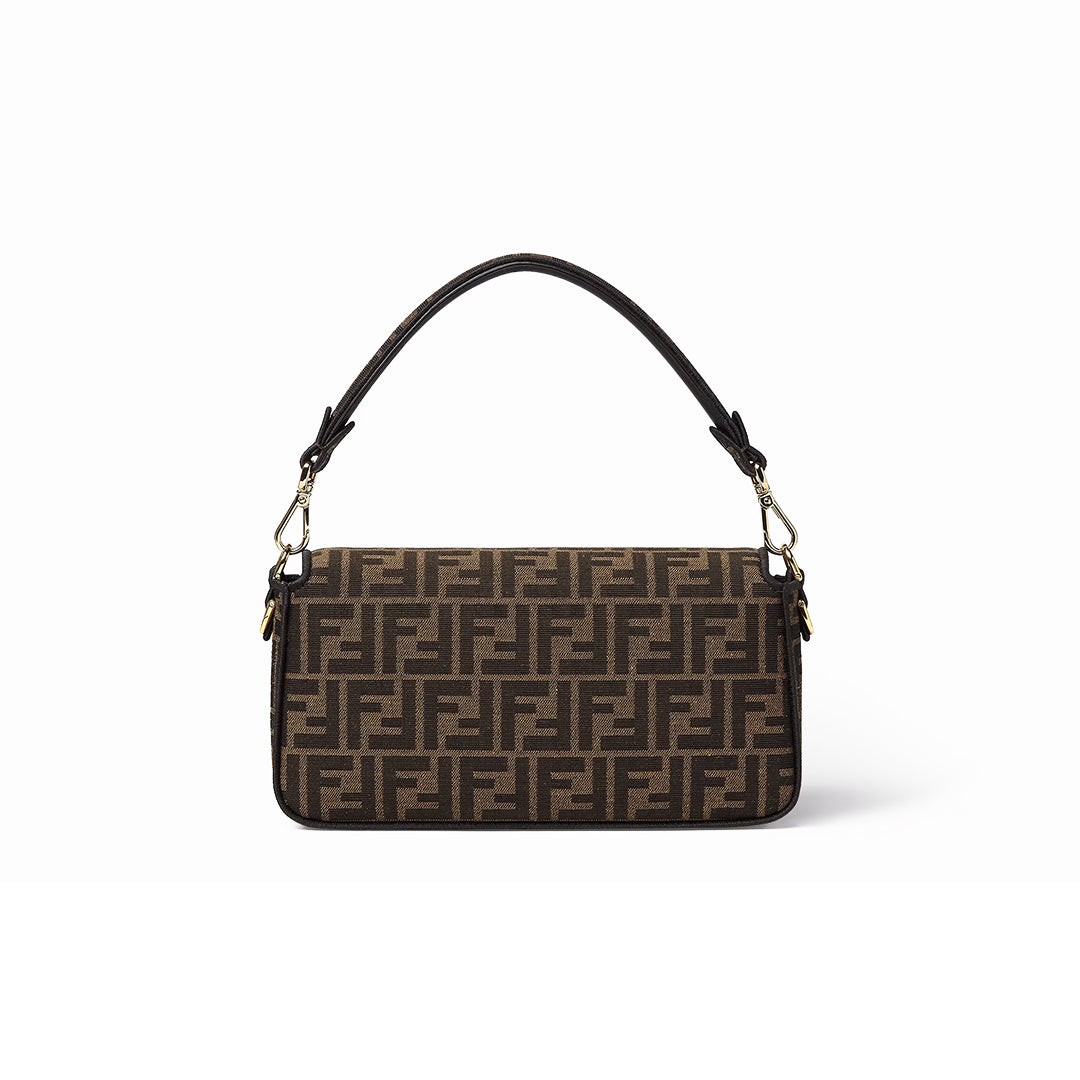 Fendi Baguette Bag Canvas Brown