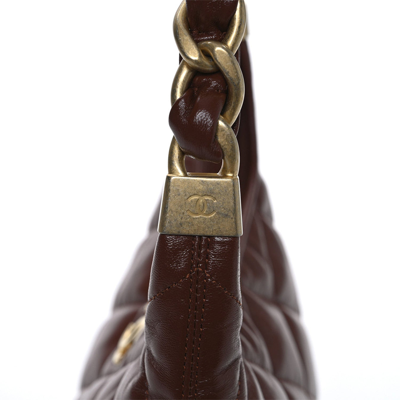 Chanel Lambskin Hobo Bag