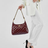 Chanel Lambskin Hobo Bag