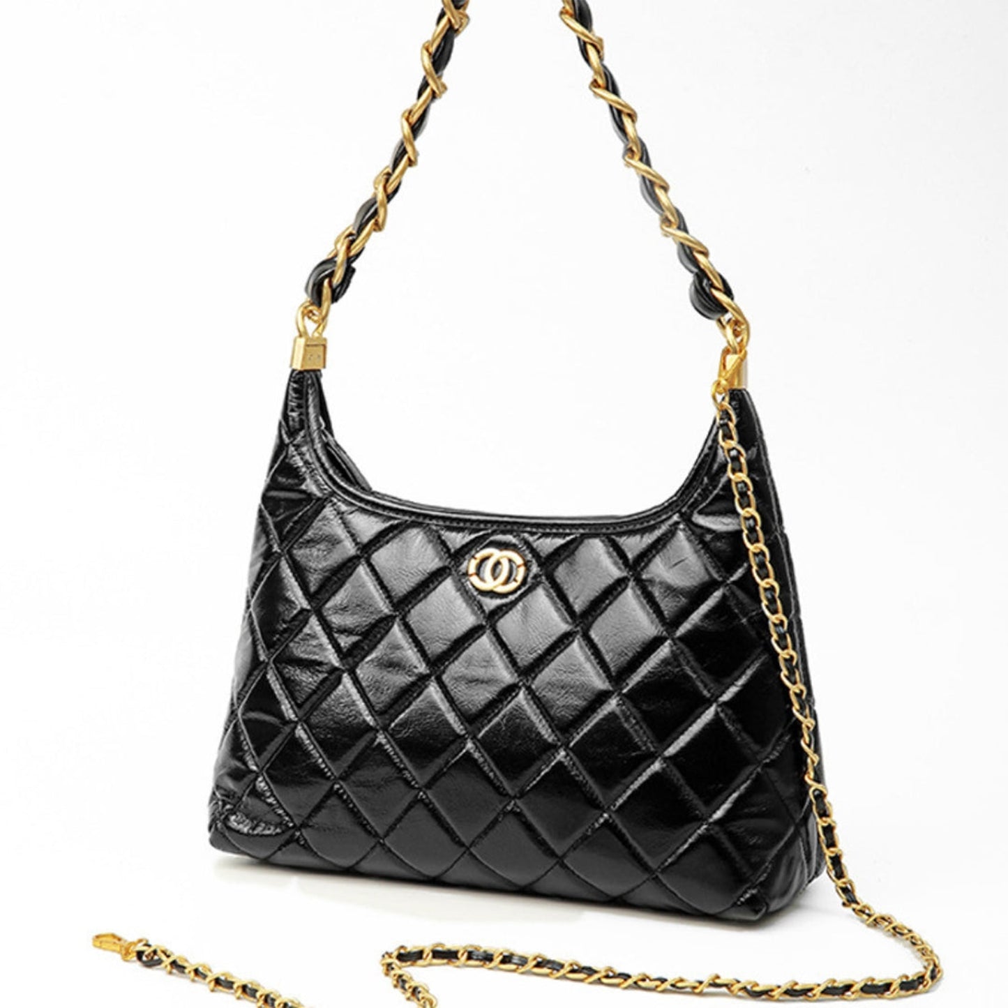 Chanel Lambskin Hobo Bag
