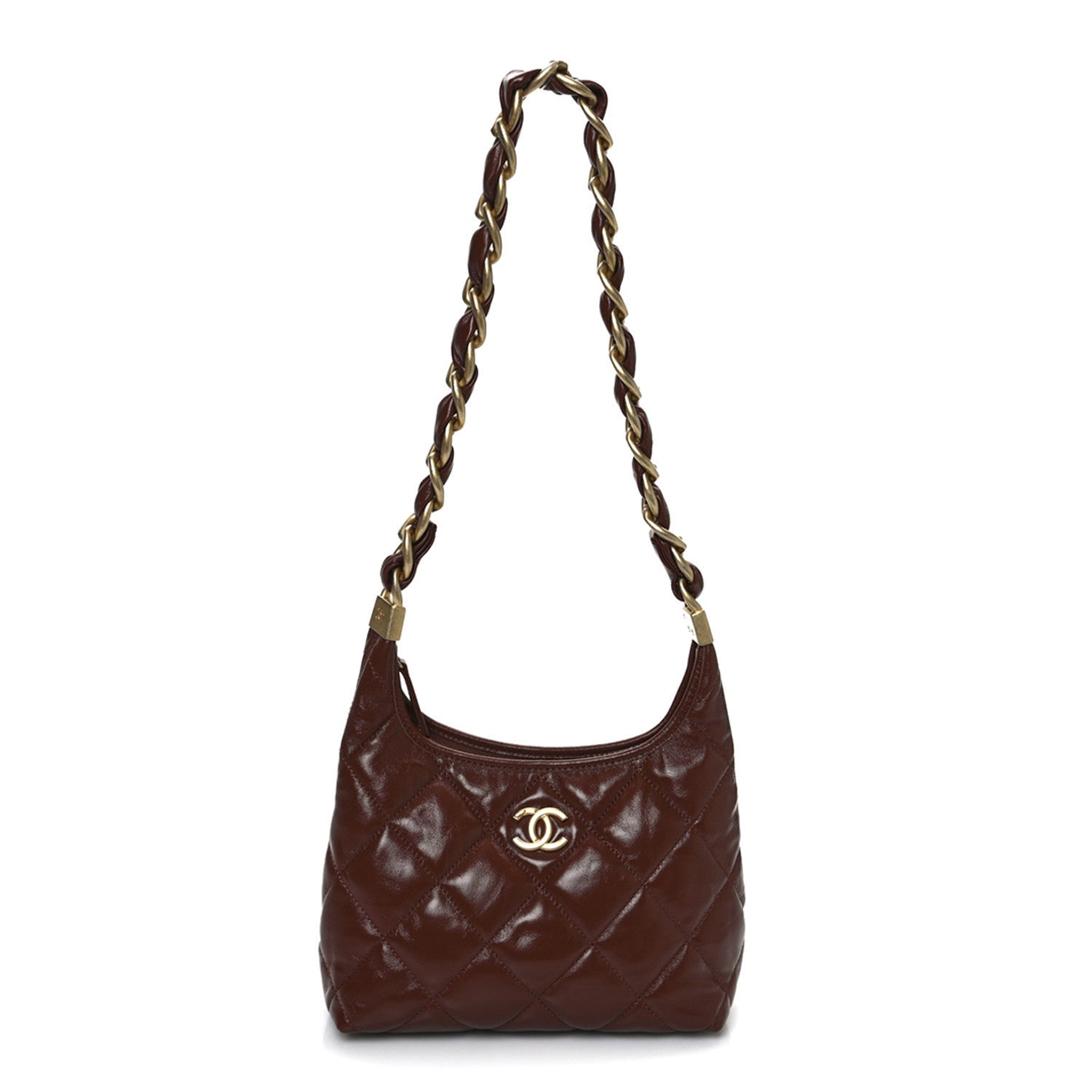 Chanel Lambskin Hobo Bag