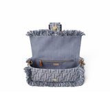 Fendi Baguette FF Jacquard Bag