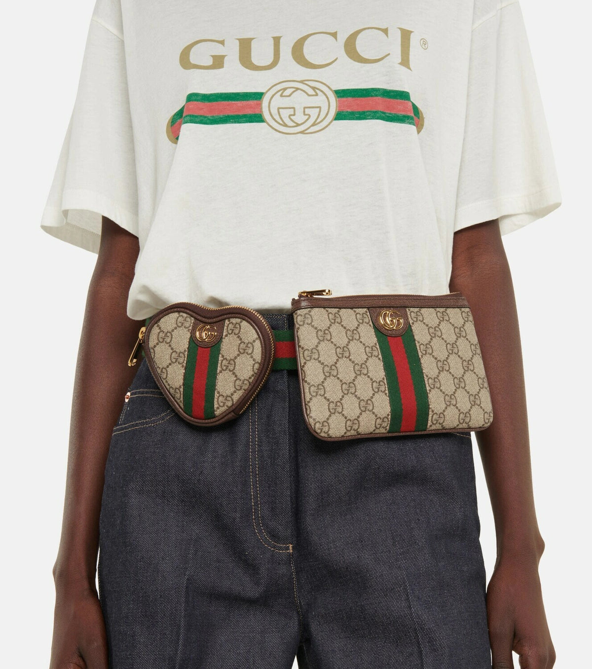 Gucci Ophidia GG Supreme Belt Bag