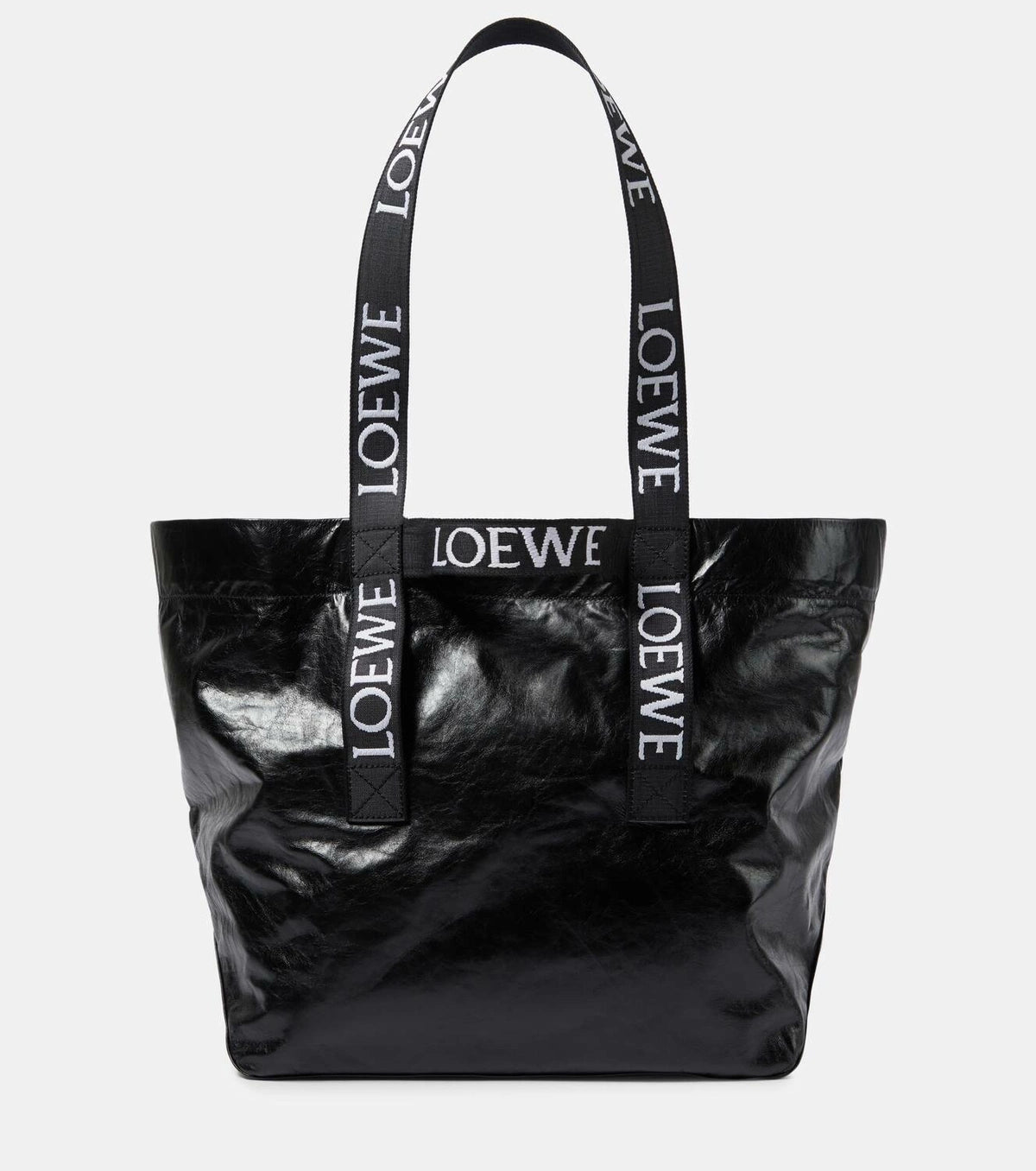 Loewe Fold Shopper Leather Bag