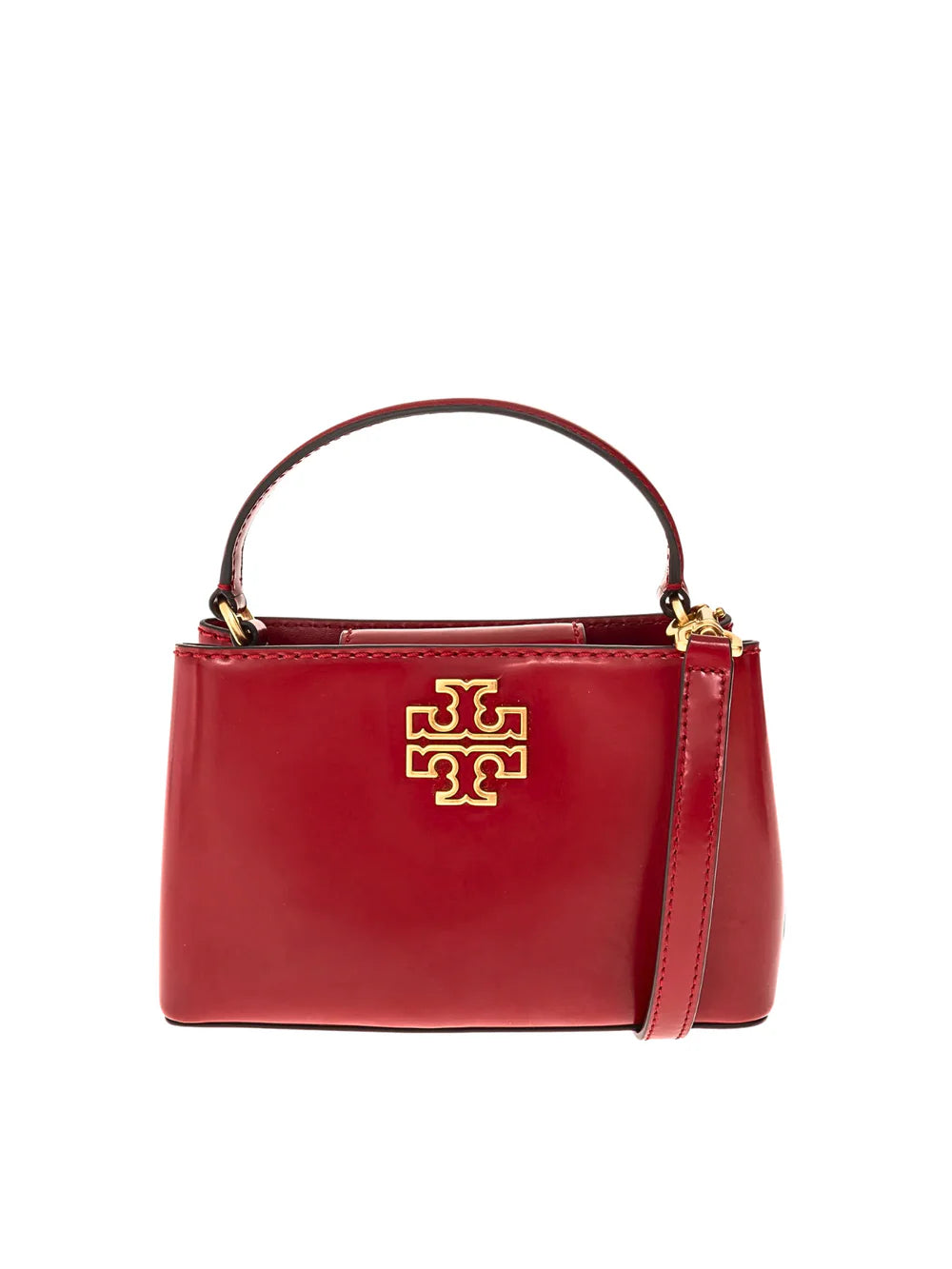 Tory Burch Britten Smooth Micro Satchel