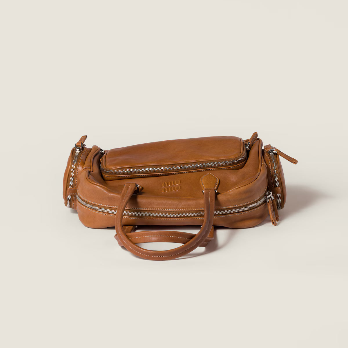 Miu Miu Nappa Leather Top-Handle Bag