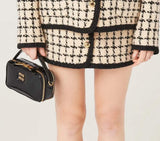 Miu Miu Arcadie patent leather crossbody bag